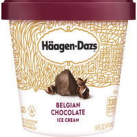 Haagen-Dazs Ice Cream, Belgian Chocolate - 14 Ounce