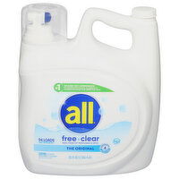 All Detergent, Free Clear, 94 Each