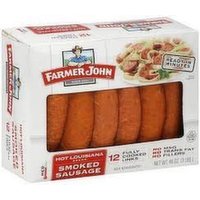 Farmer John Hot Smoked Sausage FZ - 3 Pound