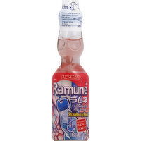 Sangaria Soft Drink, Carbonated, Ramune, Strawberry Flavor - 6.76 Ounce