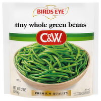 Birds Eye Green Beans, Whole, Tiny - 12 Ounce