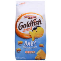 Goldfish Baked Snack Crackers, Cheddar, Baby - 7.2 Ounce