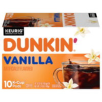 Dunkin' K-Cup Pods Vanilla Coffee - 10 Each