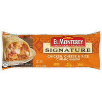 El Monterey Chimichangas, Chicken, Cheese & Rice, 1 Each