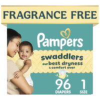 Pampers Swaddlers Diapers - Size 1 (8-14 lbs)