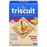 Triscuit Crackers, Roasted Garlic - 8.5 Ounce