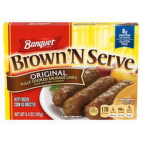 Banquet Original Sausage Links - 6.4 Ounce