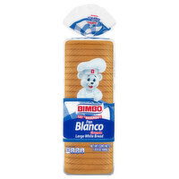 Bimbo Bread, White, Large, Grande - 24 Ounce