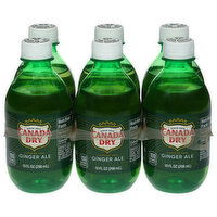 Canada Dry Ginger Ale, Caffeine Free, 6 Pack - 6 Each