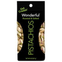 Wonderful Roasted & Salted Pistachios - 8 Ounce