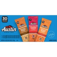 Austin Sandwich Crackers, Variety Pack - 41.4 Ounce