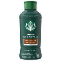 Starbucks Medium Roast Unsweetened Black Iced Coffee - 48 Fluid ounce