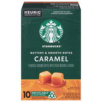 Starbucks Coffee, Ground, Caramel, K-Cup Pods - 10 Each