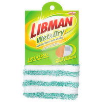 Libman Mop Refill, Microfiber, Wet & Dry, 1 Each