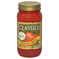 Classico Pasta Sauce, Tomato & Basil - 24 Ounce