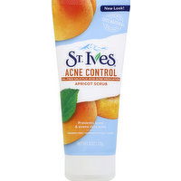 St. Ives Scrub, Acne Control, Apricot - 6 Ounce