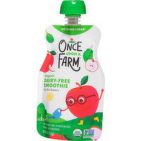 Once Upon a Farm Smoothie, Dairy-Free, Organic, Go-Go Greens - 4 Ounce