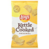 Lay's Potato Chips, Kettle Cooked, Original - 8 Ounce