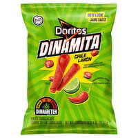 Doritos Tortilla Chips, Rolled, Chile Limon, Hot - 4 Ounce