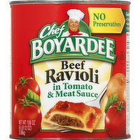 Chef Boyardee Ravioli, in Tomato & Meat Sauce, Beef - 108 Ounce