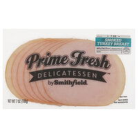 Prime Fresh Turkey Breast, Smoked - 7 Ounce