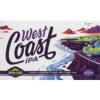 Green Flash Beer, IPA, West Coast - 6 Each