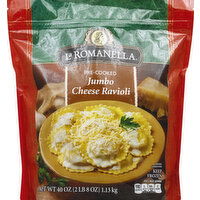 La Romanella Ravioli, Cheese, Jumbo, Pre-Cooked - 40 Ounce