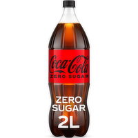 Coca-Cola Zero Sugar Soda Bottle - 2 Litre