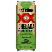 Dos Equis Beer, Lager Especial, Lime & Salt - 24 Ounce