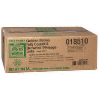 Jones Dairy Golden Brown Skinless Links, 160 Ounce