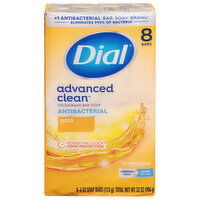 Dial Bar Soap, Deodorant, Antibacterial, Gold, 8 Each