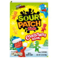 Sour Patch Kids Candy, Soft & Chewy, Christmas Book - 3.4 Ounce