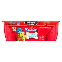 Danonino Dairy Snack, Strawberry Flavor, 6 Each