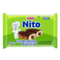 Bimbo Bimbo Nito Creme-Filled Sweet Roll, 4 count, 8.76 oz - 8.76 Ounce