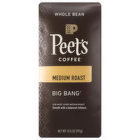 Peet's Coffee Big Bang Medium Roast Whole Bean Coffee - 10.5 Ounce