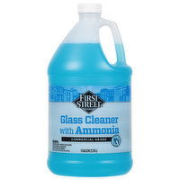 First Street Glass Cleaner, Commercial Grade, 128 Ounce