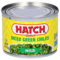 Hatch Diced Mild Green Chiles - 4 Ounce