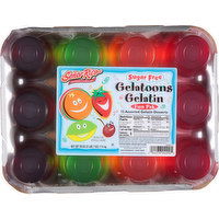 Senor Rico Gelatoons Gelatin, Sugar Free, Assorted, Fun Pak, 12 Pack - 12 Each