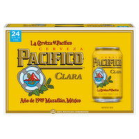 Pacifico Beer, Clara - 24 Each