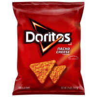 Doritos Tortilla Chips, Nacho Cheese Flavored - 2.625 Ounce