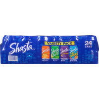 Shasta Soda, Assorted, Variety Pack - 24 Each