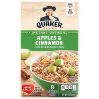Quaker Apples & Cinnamon Instant Oatmeal