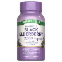 Nature's Truth Capsules Sambucus 2000 mg Black Elderberry - 100 Each