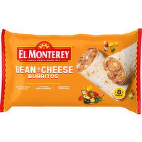 El Monterey Bean & Cheese Burritos - 8 Each