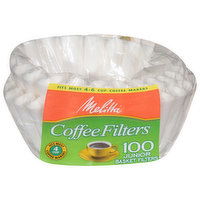 Melitta Coffee Filters, Junior Basket - 100 Each