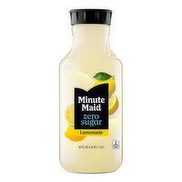 Minute Maid Zero Sugar Lemonade Bottle - 52 Fluid ounce