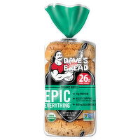 Dave's Killer Bread Epic Everything Organic Bagels - 16.75 Ounce