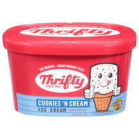 Thrifty Ice Cream, Cookies 'N Cream - 1.5 Quart