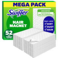 Swiffer Sweep + Mop, Dry Pads Refill, Floor Cleaner, Unscented - 52 Each