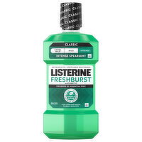 Listerine Classic Intense Spearmint Antiseptic Freshburst Mouthwash - 1.05 Pint